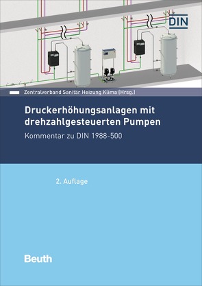 Druckerhöhungsanlagen mit drehzahlgesteuerten Pumpen – Buch mit E-Book