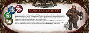 DSA5 Einsteigerbox: Schicksalspunkte-Set (12) von Plötz,  Markus, Ulisses Spiele