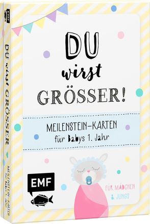 Du wirst größer! Meilenstein-Karten für Babys 1. Jahr von Weber,  Mary-Ann