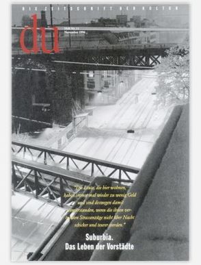 du – Zeitschrift für Kultur / Suburbia von Bachmann,  Dieter, Begag,  Azouz, Bundi,  Hans P, Friedli,  Bänz, Imsand,  Jean P