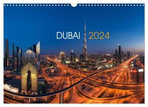 DUBAI – 2024 (Wandkalender 2024 DIN A3 quer), CALVENDO Monatskalender von Claude Castor I 030mm-photography,  Jean