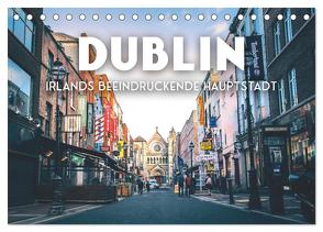 Dublin – Irlands beeindruckende Hauptstadt. (Tischkalender 2024 DIN A5 quer), CALVENDO Monatskalender von SF,  SF