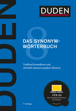 Duden – Das Synonymwörterbuch von Dudenredaktion