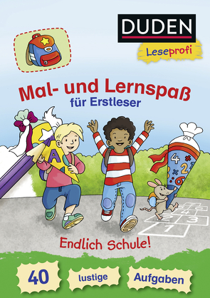 Duden Leseprofi – Mal- und Lernspaß für Erstleser. Endlich Schule! von Coenen,  Sebastian, Nahrgang,  Frauke