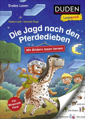 Duden Leseprofi – Mit Bildern lesen lernen. Die Jagd nach den Pferdedieben von Lenk,  Fabian, Rupp,  Dominik