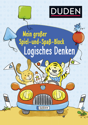 Duden: Mein großer Spiel- und Spaß-Block: Logisches Denken von Braun,  Christina, Göntgen,  Isabelle