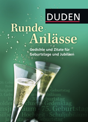 Duden – Runde Anlässe von Dudenredaktion, Schneider,  Nicole