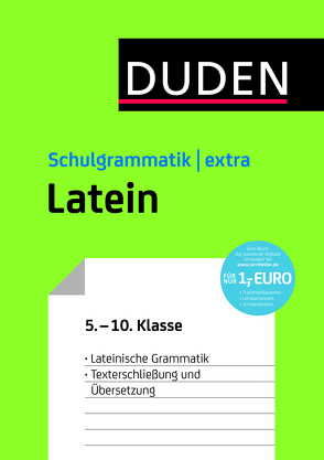 Duden Schulgrammatik extra – Latein von Bornemann,  Monika, Hennigfeld,  Petra