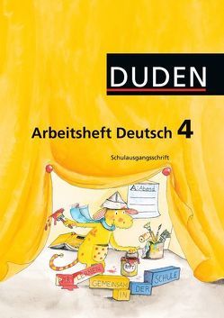 Duden Sprachbuch – Östliche Bundesländer und Berlin / 4. Schuljahr – Arbeitsheft Schulausgangsschrift von Blume,  Mikaela, Hofmann,  Gernot, Hübner,  Anita, Kaffke,  Heide-Marie, Michel,  Jutta, Mühlbauer,  Evelyn, Nolte-Herrmann,  Katrin