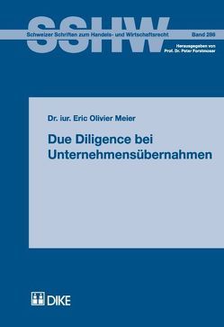 Due Diligence bei Unternehmensübernahmen von Meier,  Eric