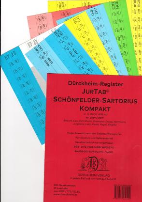 DürckheimRegister® HABERSACK + SARTORIUS KOMPAKT Gesetze und §§, ohne Stichworte von Dürckheim,  Constantin