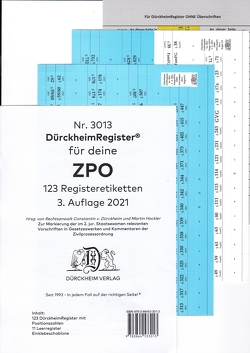 DürckheimRegister® ZPO-THOMAS-PUTZO-, 2. Staatsexamen von Dürckheim,  Constantin, Grassinger,  Nathanael, Hackler,  Martin