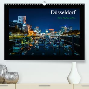 Düsseldorf – Mein Medienhafen (Premium, hochwertiger DIN A2 Wandkalender 2020, Kunstdruck in Hochglanz) von Rutta,  Michael