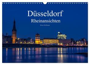 Düsseldorf – Rheinansichten (Wandkalender 2024 DIN A3 quer), CALVENDO Monatskalender von Hoffmann,  Klaus