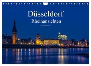 Düsseldorf – Rheinansichten (Wandkalender 2024 DIN A4 quer), CALVENDO Monatskalender von Hoffmann,  Klaus