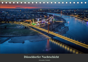 Düsseldorfer Nachtschicht (Tischkalender 2023 DIN A5 quer) von Gründel,  Alexander