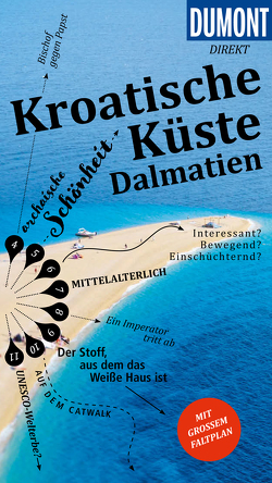 DuMont direkt Reiseführer Kroatische Küste, Dalmatien von Schetar,  Daniela