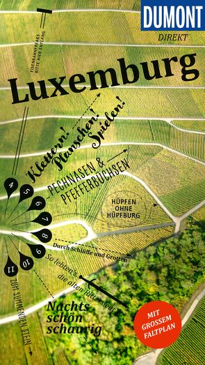 DuMont direkt Reiseführer Luxemburg von Tiburzy,  Reinhard