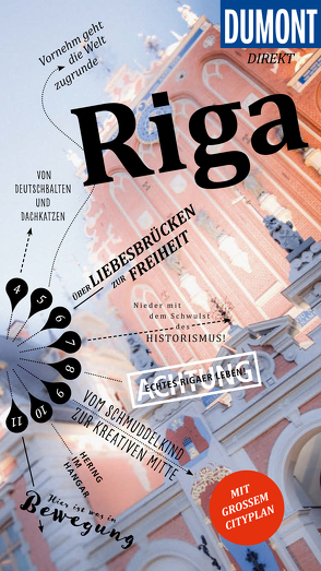 DuMont direkt Reiseführer Riga von Könnecke,  Jochen