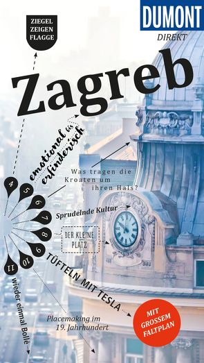 DuMont direkt Reiseführer Zagreb von Fridrich,  Patricia