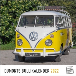 DUMONTS Bulli-Kalender 2022 – Bildkalender 24 x 24 cm – Technikkalender – Oldtimer – Retro – Wandkalender – das Kult-Fahrzeug der 50er Jahre