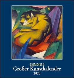 DUMONTS Großer Kunstkalender 2023 – Klassische Moderne, Impressionisten, Expressionisten – Wandkalender Format 45 x 48 cm