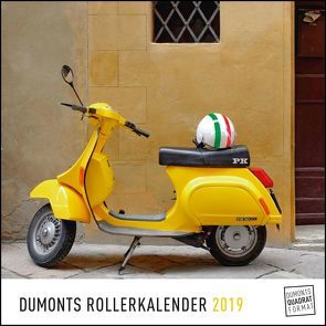 DUMONTS Roller-Kalender 2019 – Wandkalender mit Motorrollern – Quadratformat 24 x 24 cm von DUMONT Kalenderverlag