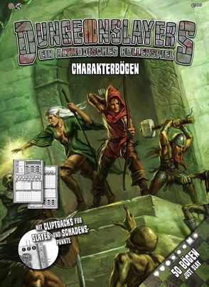 Dungeonslayers Charakterbögen-Block von Kennig,  Christian