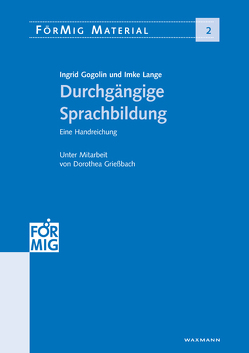 Durchgängige Sprachbildung von Gogolin,  Ingrid, Grießbach,  Dorothea, Lange,  Imke