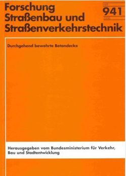 Durchgehend bewehrte Betondecke von Birmann,  D, Leykauf,  G, Meier,  S