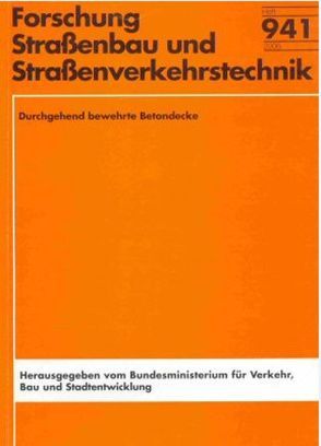 Durchgehend bewehrte Betondecke von Birmann,  D, Leykauf,  G, Meier,  S