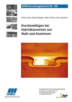 Durchsetzfügen bei Hybridbauweisen aus Stahl und Aluminium von Bangel,  Martin, Hahn,  Ortwin, Liebrecht,  Fritz, Thoms,  Volker