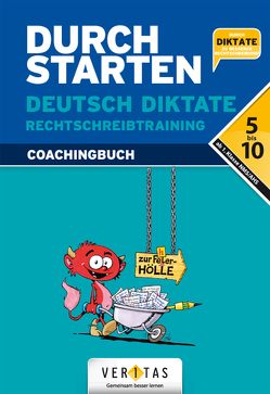 Durchstarten Deutsch Diktate. Rechtschreibtraining (MS/AHS) von Cerwenka,  Ewald, Krenn,  Sandra