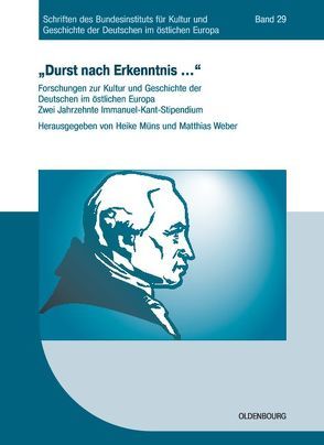 „Durst nach Erkenntnis…“ von Müns,  Heike, Weber,  Matthias