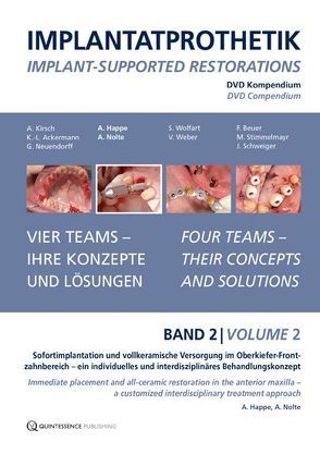 DVD-Kompendium Implantatprothetik Band 2 von Happe,  Arndt, Nolte,  Andreas