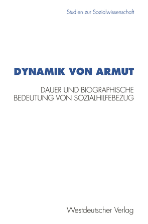 Dynamik von Armut von Buhr,  Petra