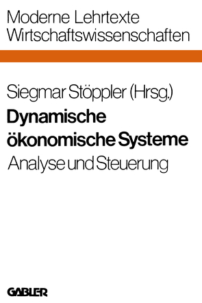 Dynamische ökonomische Systeme von Stöppler,  Siegmar