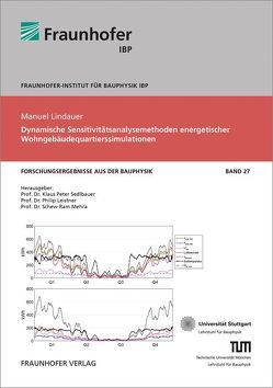 Dynamische Sensitivitätsanalysemethoden energetischer Wohngebäudequartierssimulationen. von Leistner,  Philip, Lindauer,  Manuel, Mehra,  Schew-Ram, Sedlbauer,  Klaus