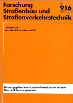 Dynamische Verkehrsinformationstafeln von Färber,  B, Siegener,  W, Träger,  K