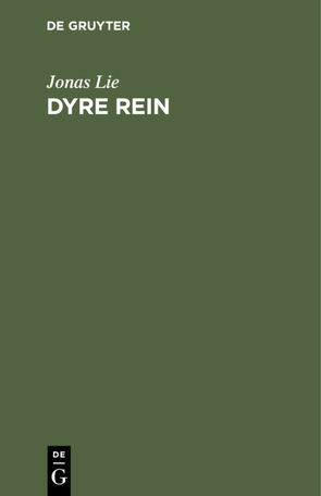 Dyre Rein von Lie,  Jonas