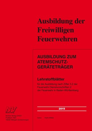 E-Book Ausbildung zum Atemschutzgeräteträger Baden-Württemberg von Mueller,  Karin