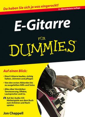 E-Gitarre für Dummies von Chappell,  Jon, Fehn,  Oliver