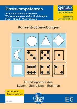 E5 – Basiskompetenzen & Konzentrationsübungen von Henkel,  Cornelia