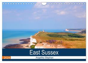 East Sussex (Wandkalender 2024 DIN A4 quer), CALVENDO Monatskalender von Stephan,  Angelika