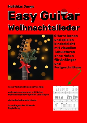 Easy Guitar Weihnachtslieder von Junge,  Matthias