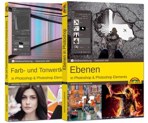 Ebenen und Farb- und Tonwertkorrekturen in Adobe Photoshop CC und Photoshop Elements – Gewusst wie von Gradias,  Michael, Quedenbaum,  Martin