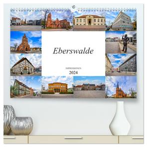 Eberswalde Impressionen (hochwertiger Premium Wandkalender 2024 DIN A2 quer), Kunstdruck in Hochglanz von Meutzner,  Dirk