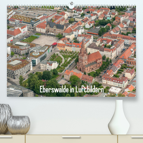 Eberswalde in Luftbildern (Premium, hochwertiger DIN A2 Wandkalender 2023, Kunstdruck in Hochglanz) von Roletschek,  Ralf