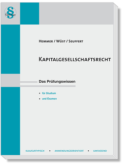 eBook Kapitalgesellschaftsrecht von Hemmer,  Karl-Edmund, Seufert, Wüst,  Achim