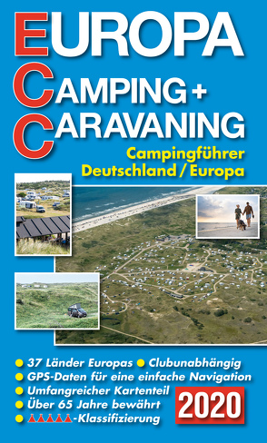 ECC – Europa Camping- + Caravaning-Führer 2020 von Müller,  Jochen